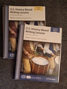 IEW U.S. History-Based Writing Lessons Student Book & Teacher's Manual